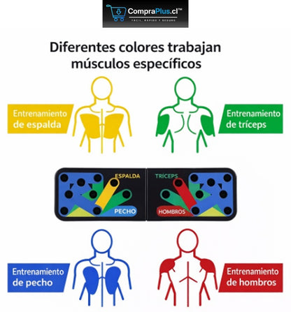 Tablero Flexiones Multifuncional Deporte