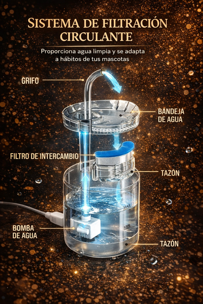 Bebedero Automático para Mascotas
